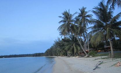 View of a beach on Koh Chang