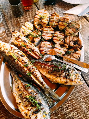 Fresh catch seafood platter